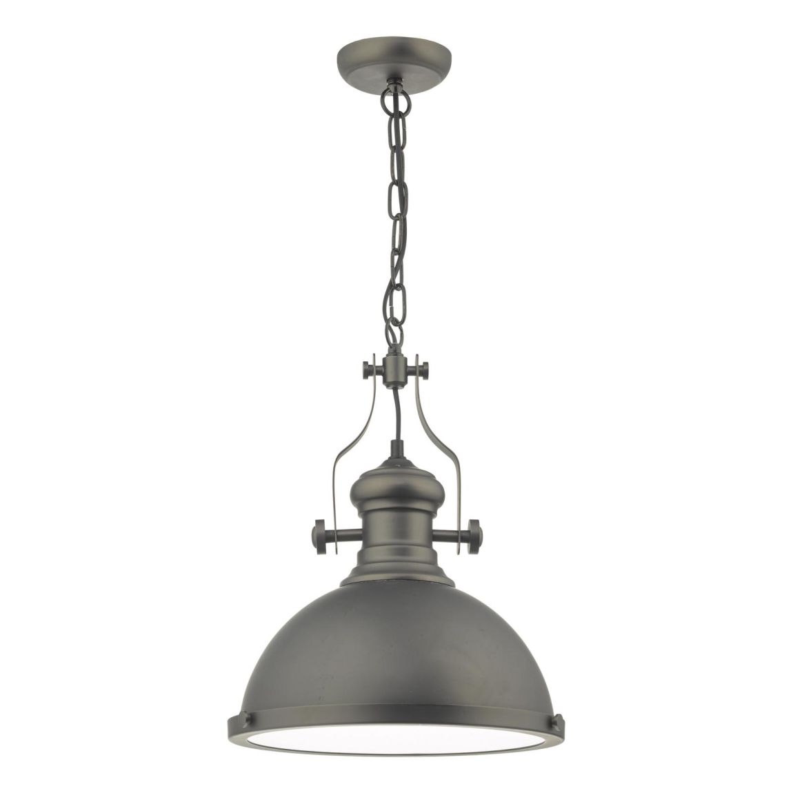 Arona Pendant Antique Pewter & Glass main product photo