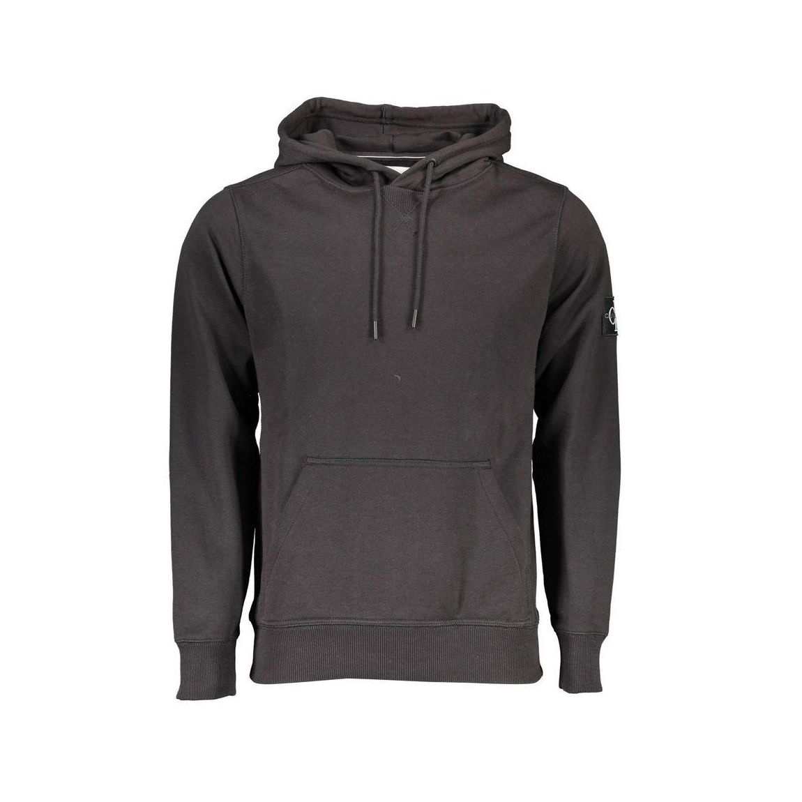 Hoodie Classic Style Kangaroo Pocket - Black Sweaters main product photo