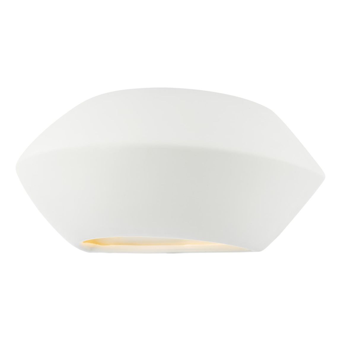 Foden Ceramic Wall Washer White Unglazed main product photo