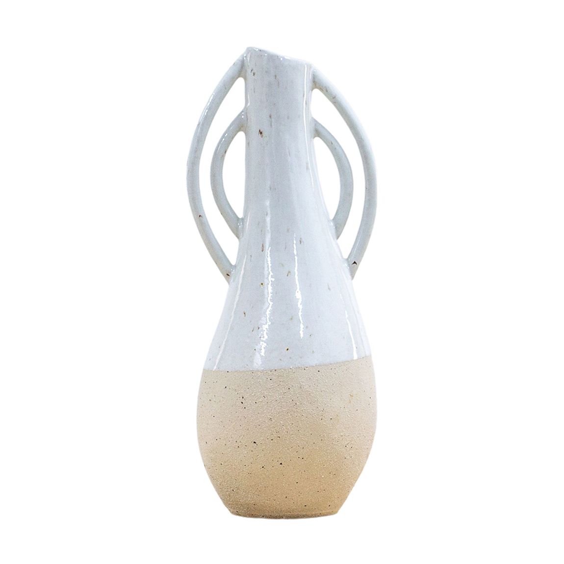 Emani Vase Large, White main product photo