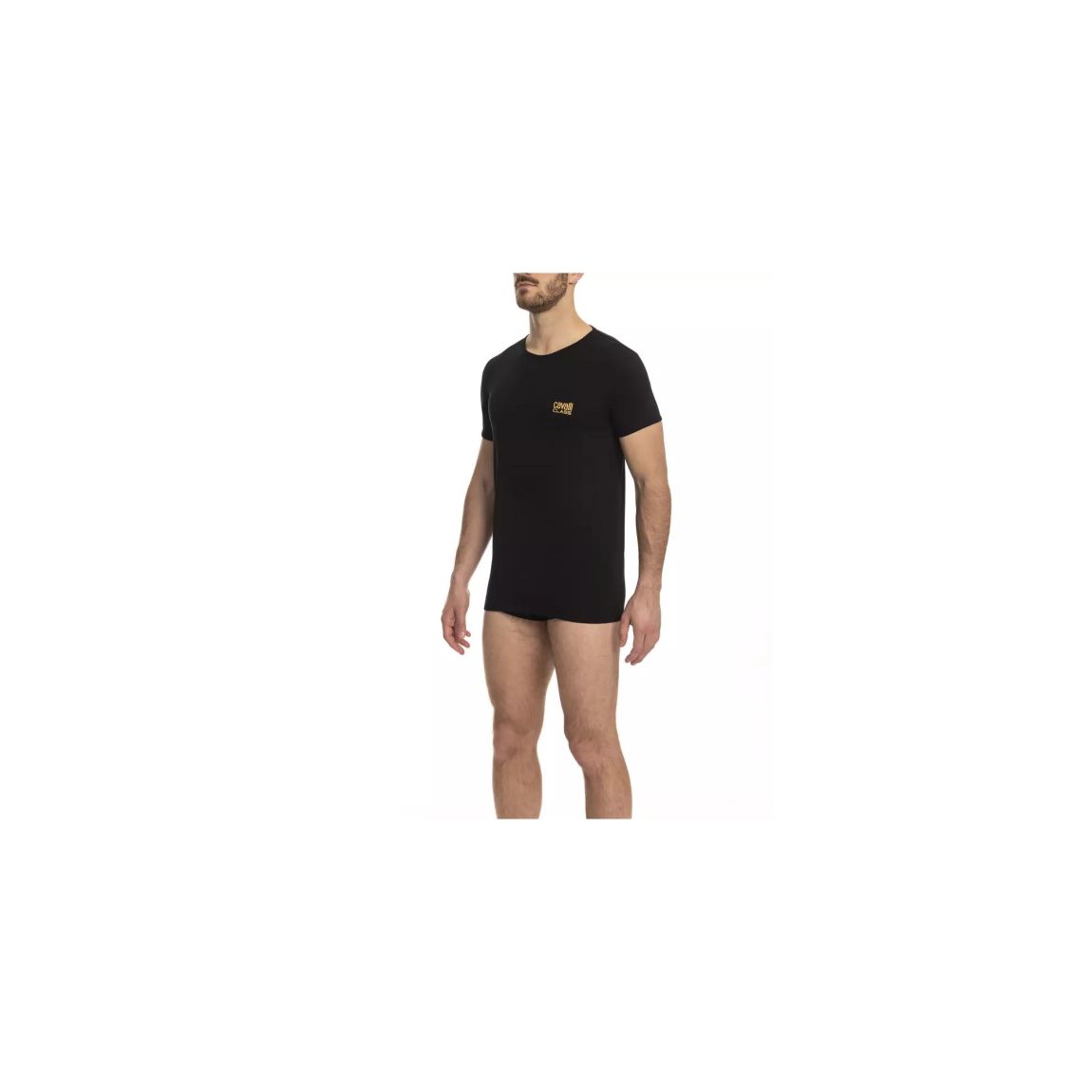 Crew Neck Short Sleeve TShirt - Black T-Shirts main product photo
