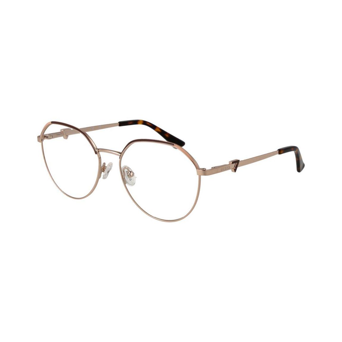 Round Frame Eyeglasses Wo - Gold main product photo