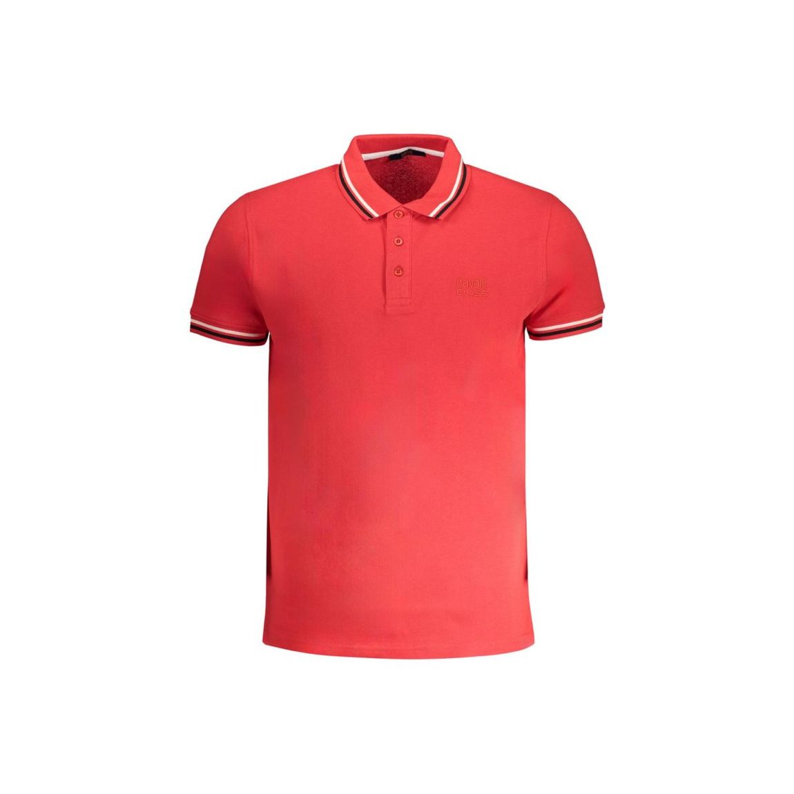 Cavalli Class Polo Shirt Short Sleeves - Red main product photo