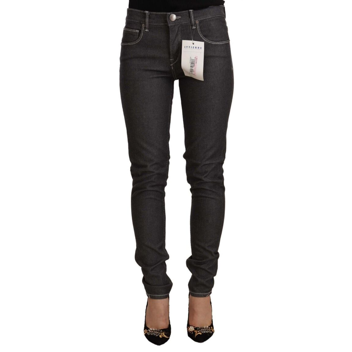 ITTIERRE Skinny Jeans Wo - Black Jeans main product photo