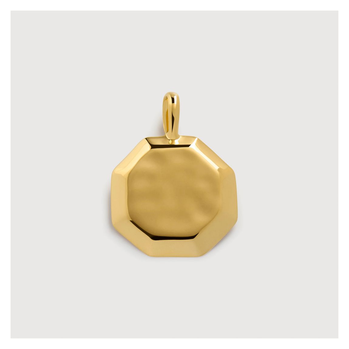 Gold Vermeil Octagonal Pendant main product photo