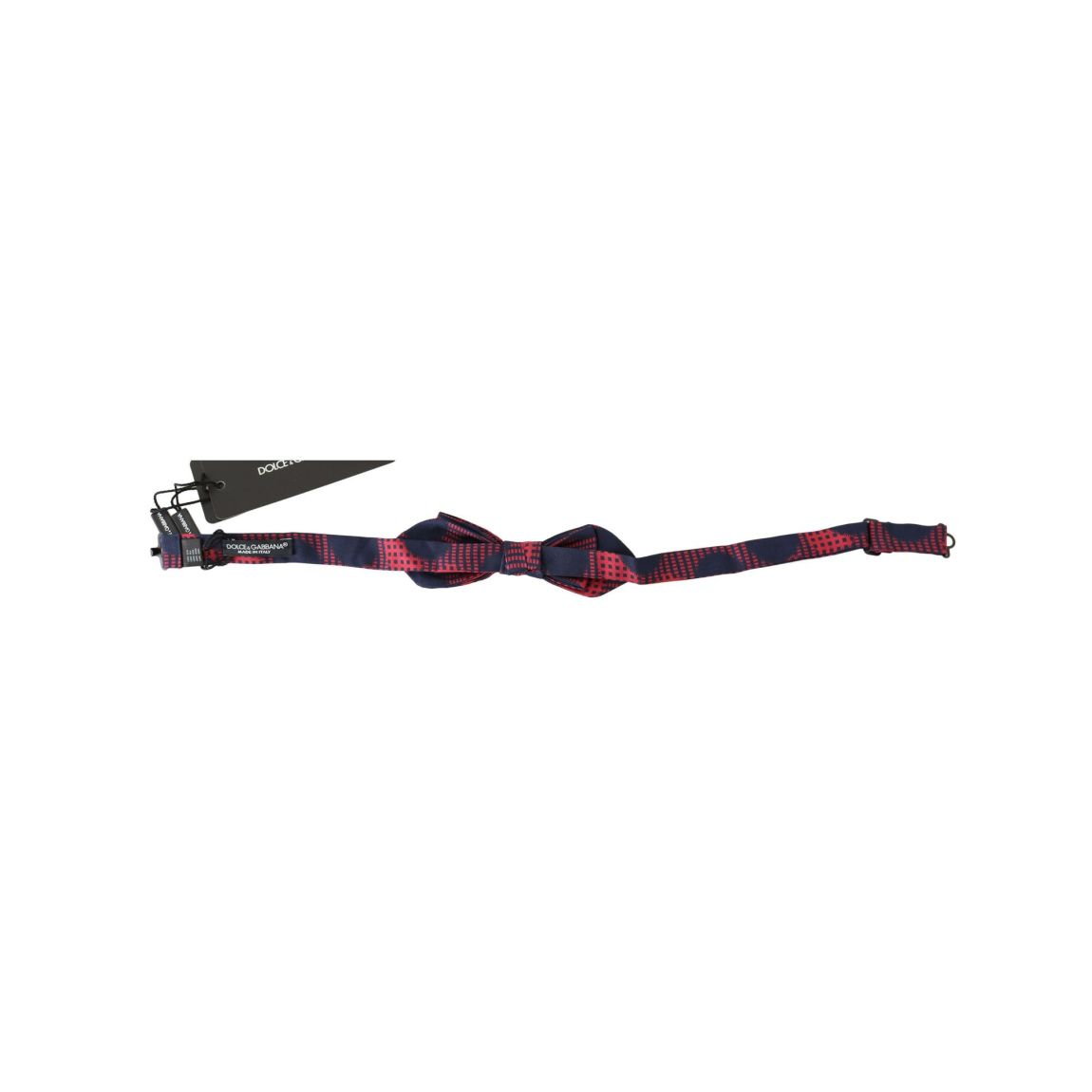 Geometric Print Bow Tie - Red Ties main product photo