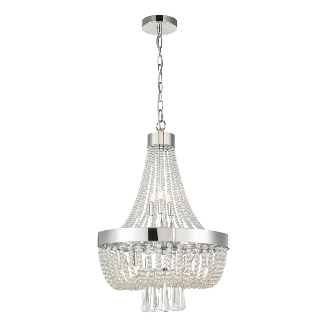 ALYSSA 9LT PENDANT POL CHR CLEAR main product photo