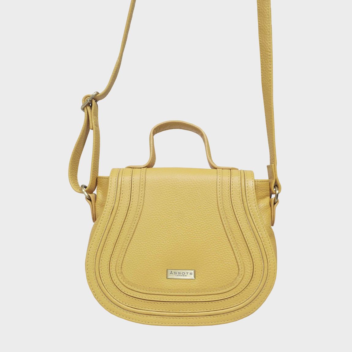 'CARMEL' Real Leather Shoulder Crossbody Bag main product photo