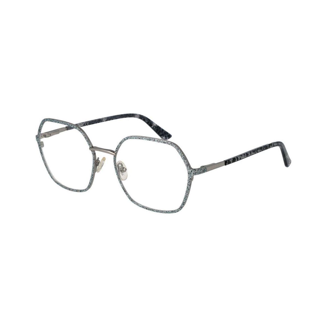 Full-Rim Rectangle Metal Optical Frames with Demo Lenses Wo - main product photo