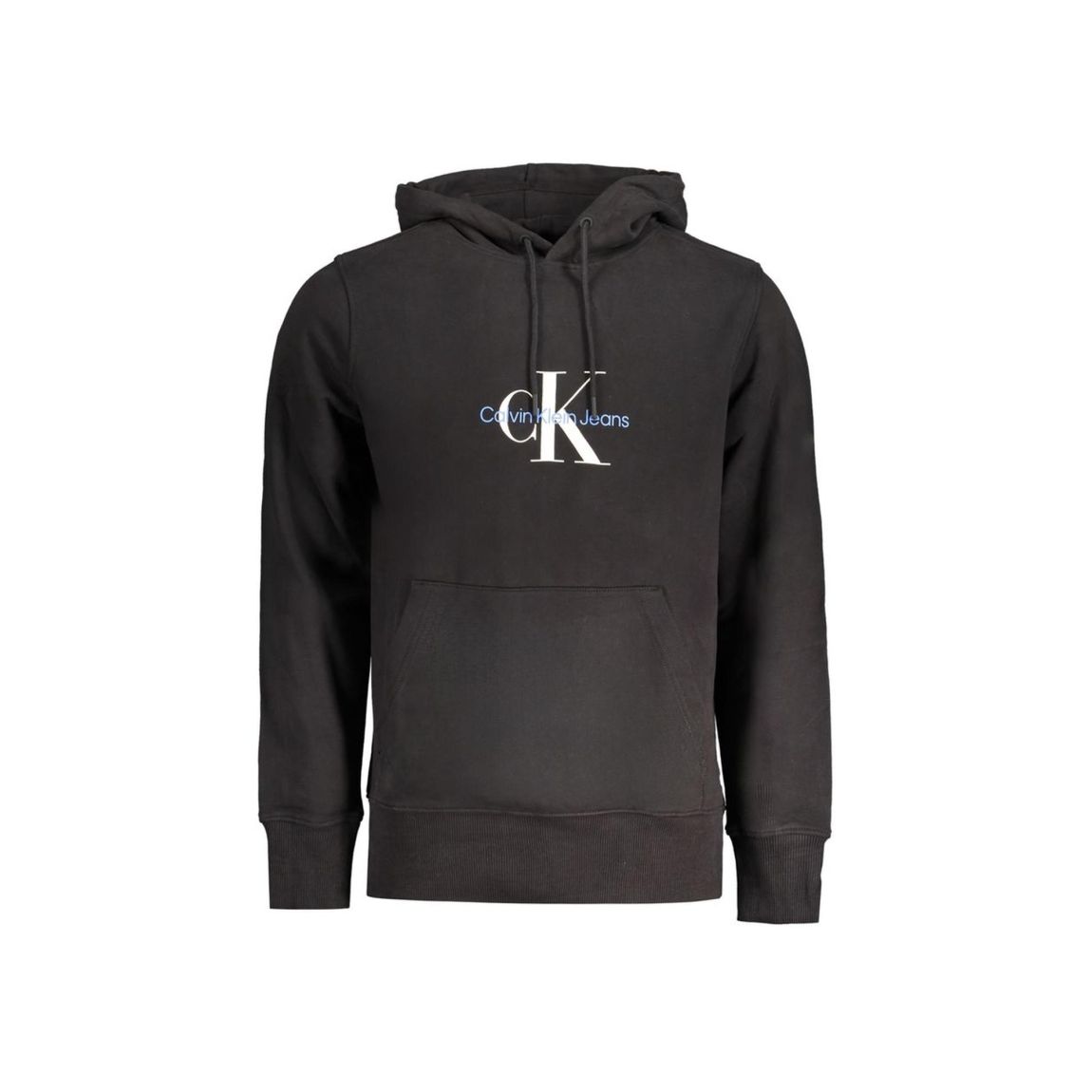 CKJ Logo Hoodie Relaxed Fit - Black Sweaters main product photo