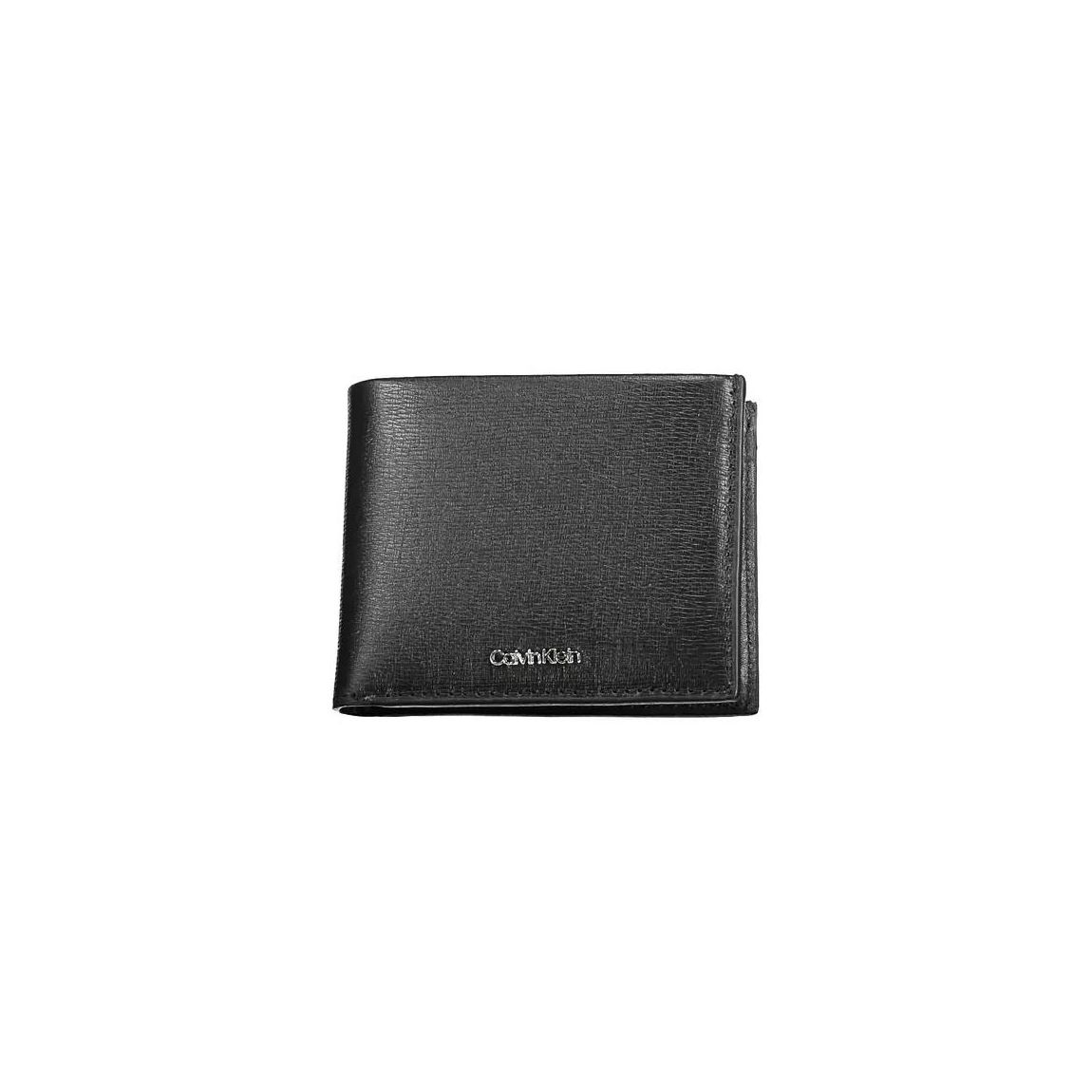 Leather Bifold Wallet - Black main product photo