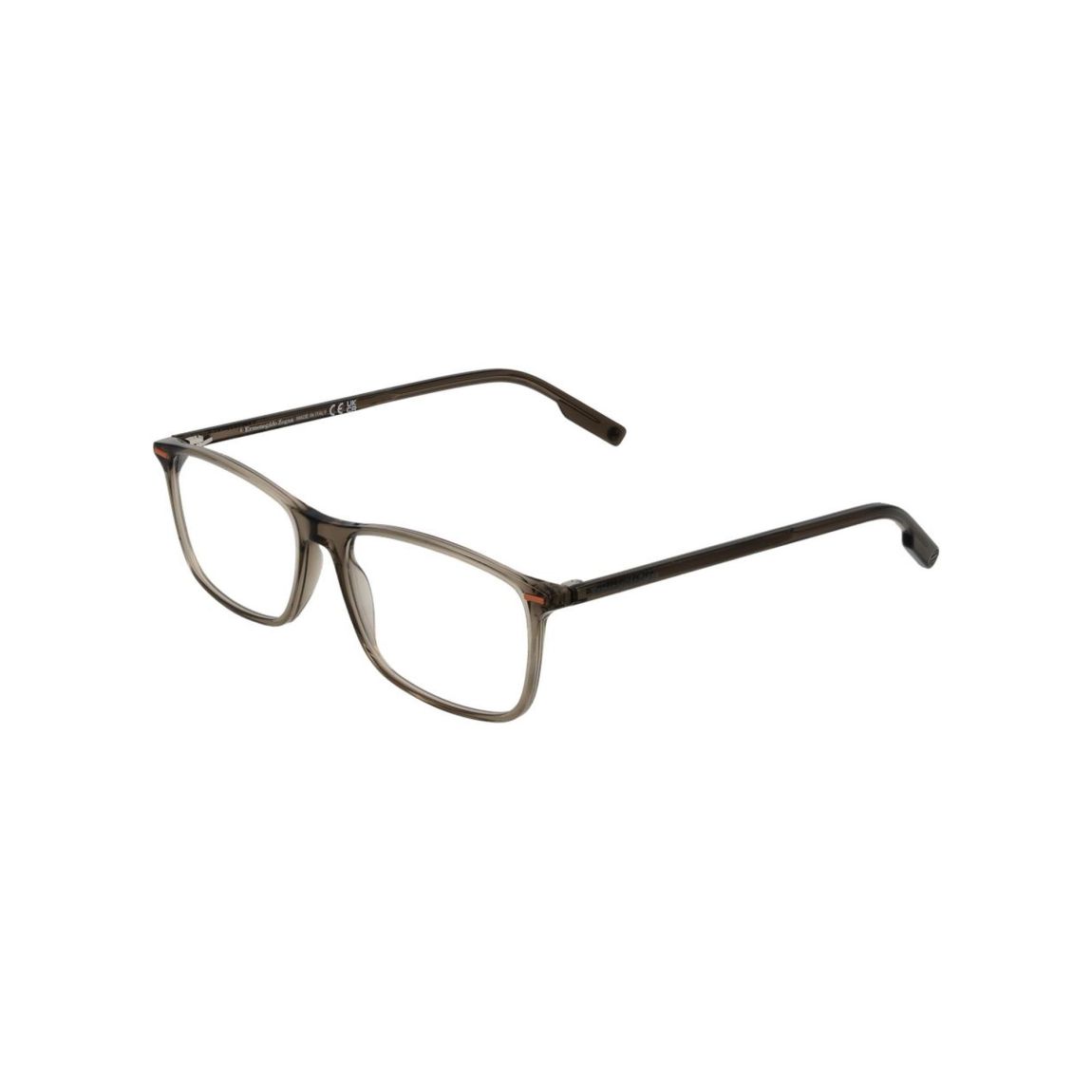 Zegna EZ5046 004 Grey Eyeglasses - Olive Frames For main product photo