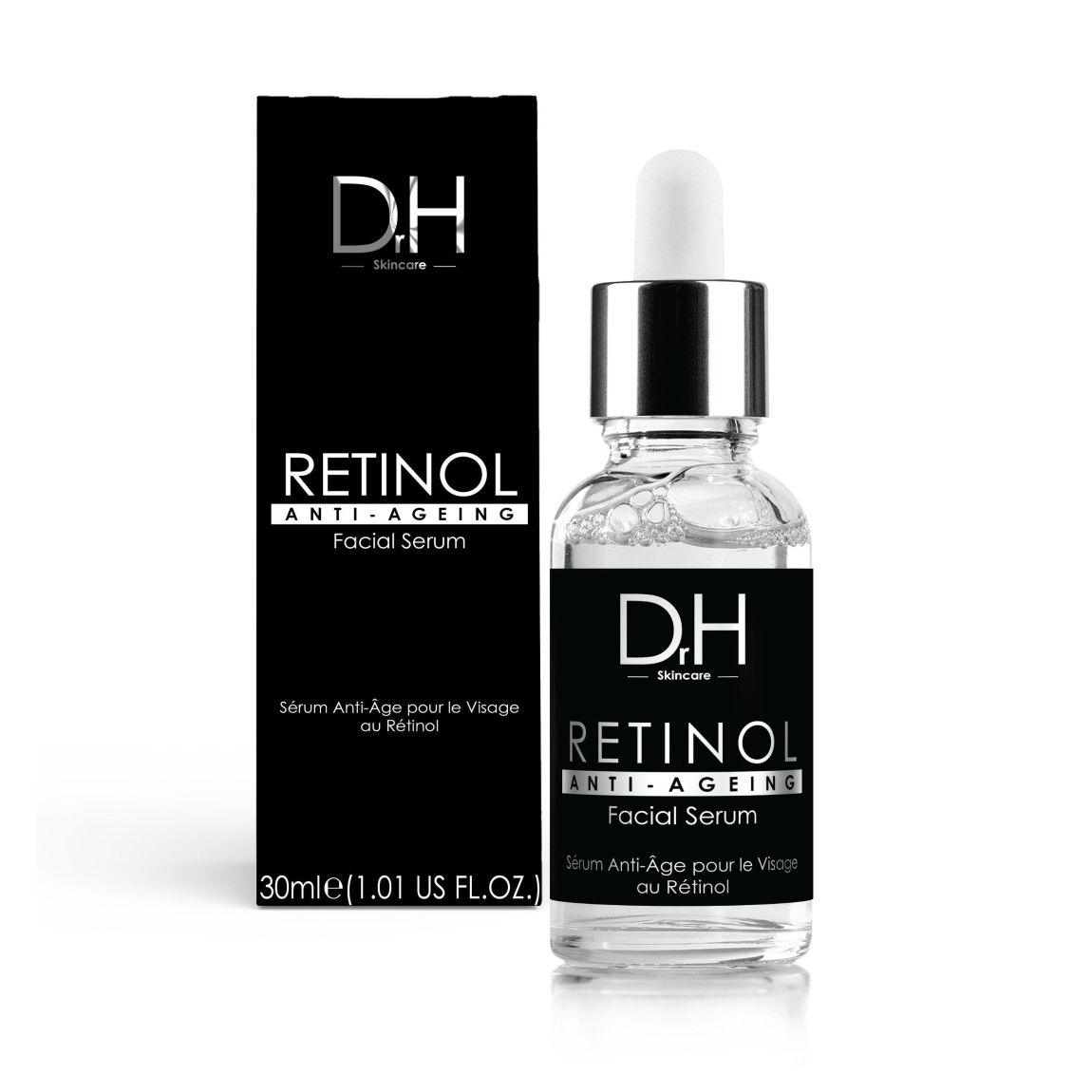 Dr H Anti-Ageing Retinol Facial Serum 30ml main product photo