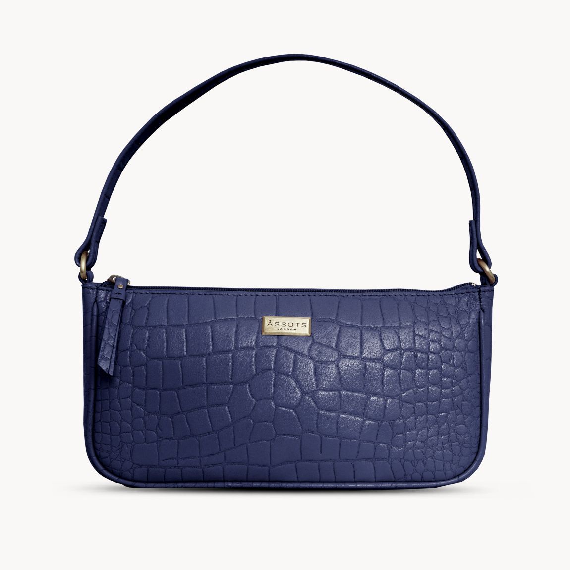 ZERA' Real Leather Baguette Shoulder Bag main product photo