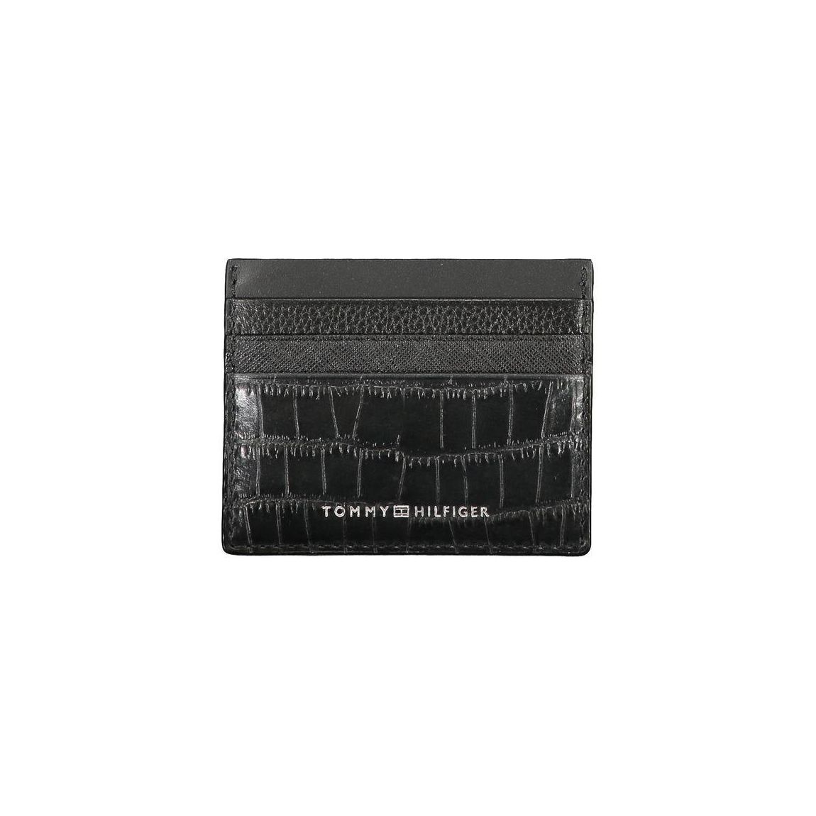 Leather Card HolderModel 30740 - Black Wallets main product photo