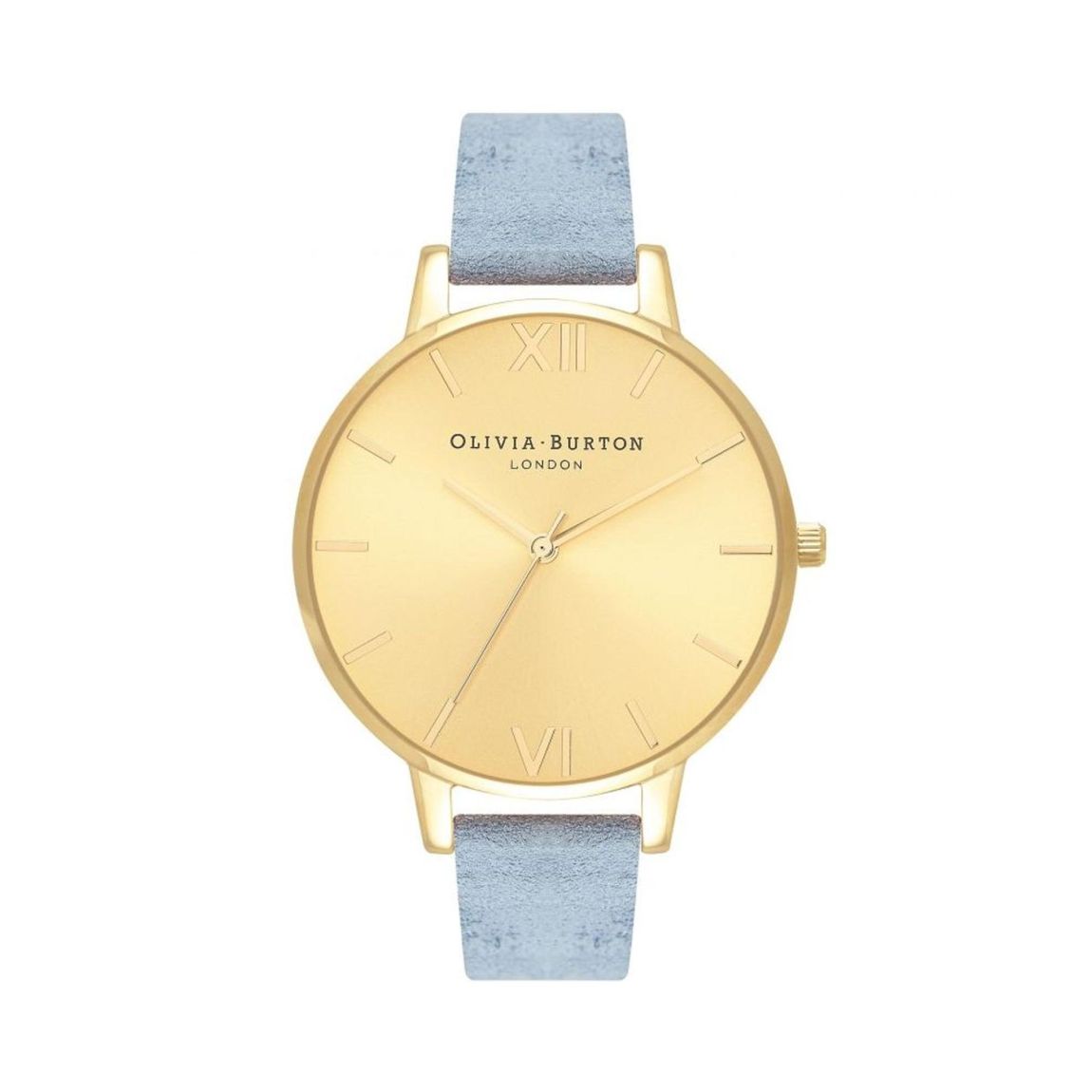 Midi Dial Grey Suede Watch Wo - Blue Watches main product photo