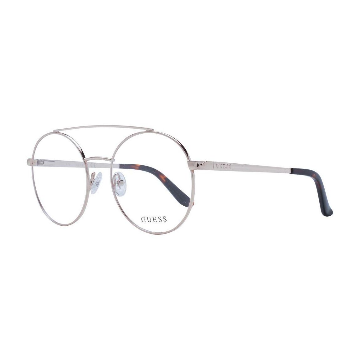 Eyeglasses Metal Frame Round Wo - Gold main product photo