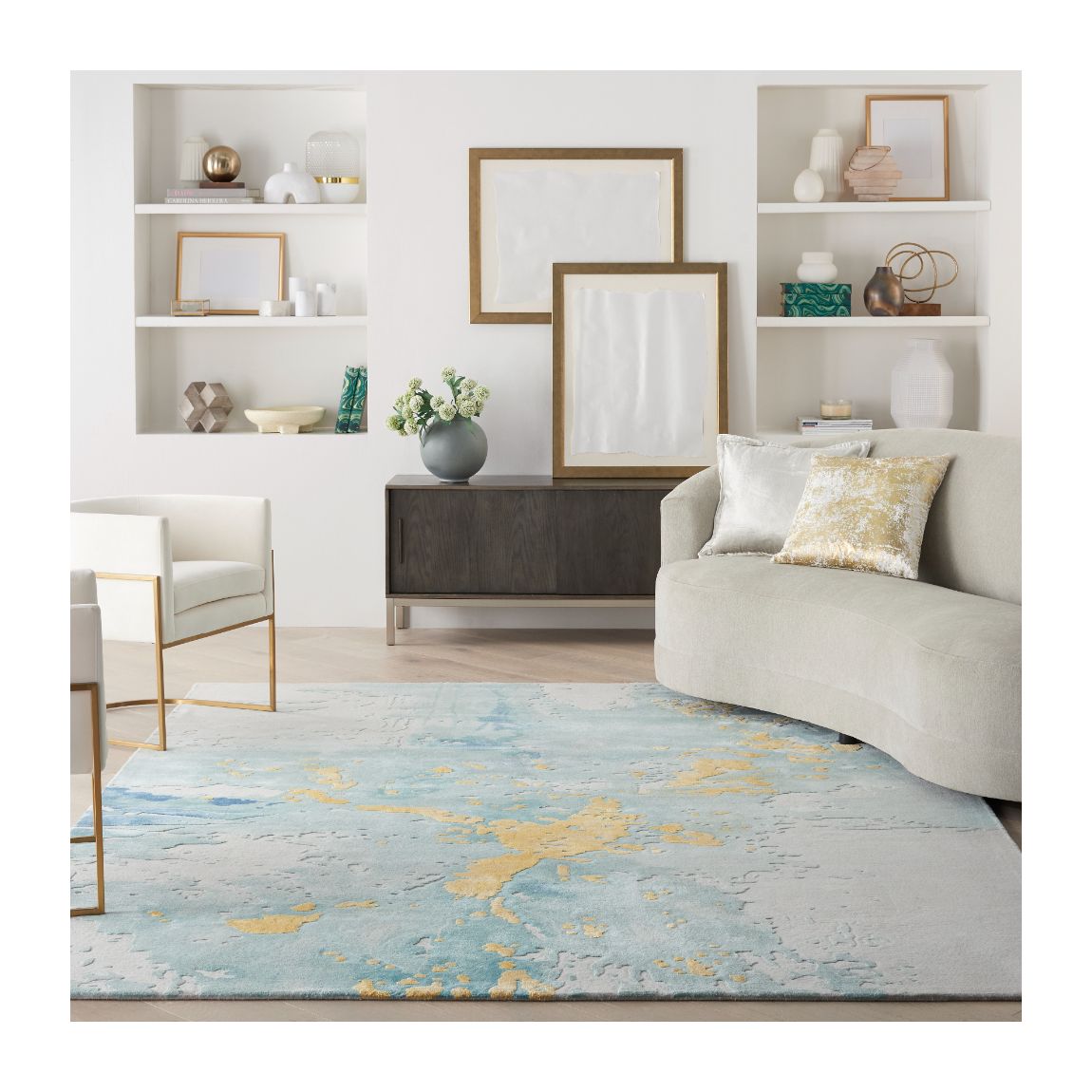 Prismatic - Seafoam Gold - 175cm x 114cm main product photo