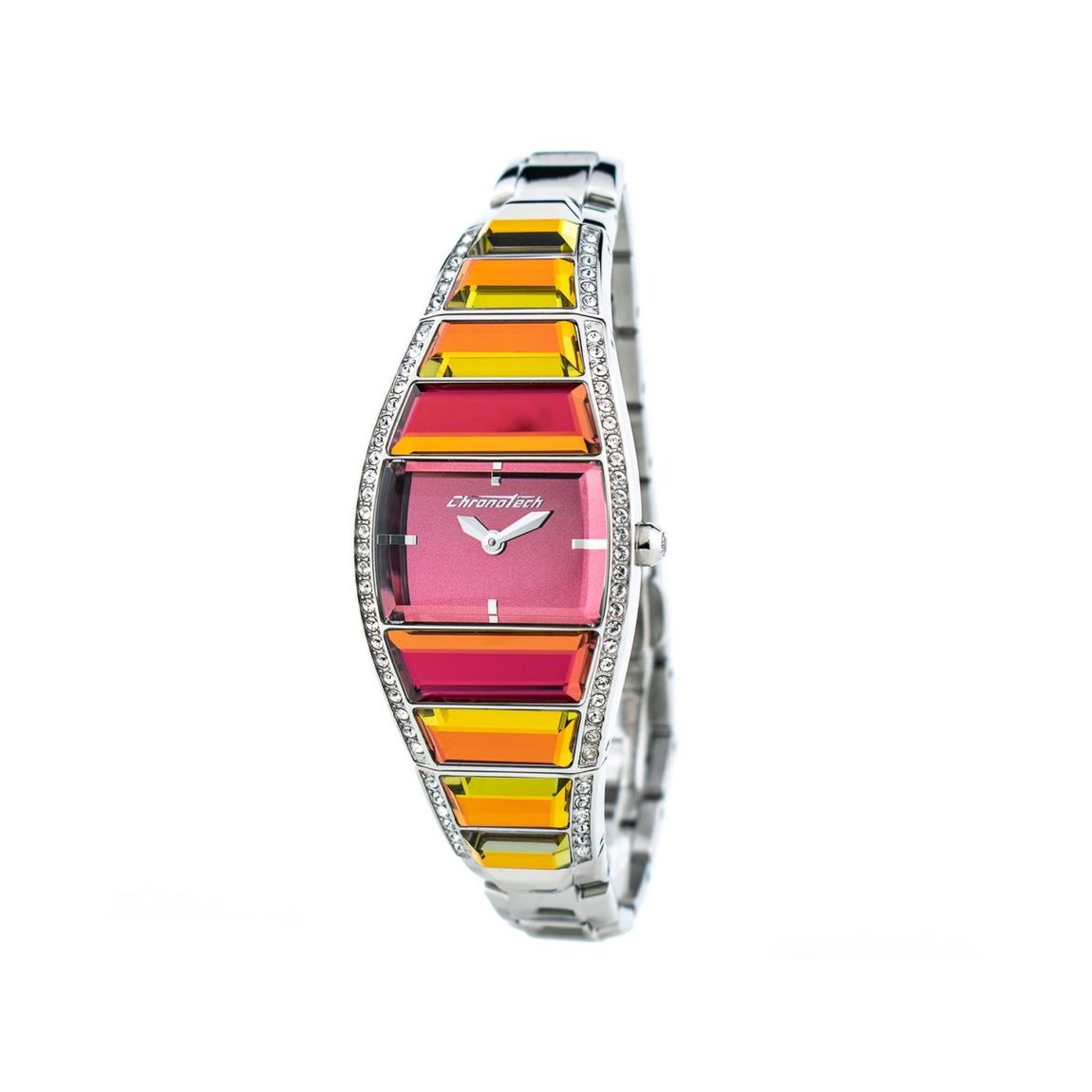7099LS04MAC Crystal Accents Watch Wo - Silver Watches main product photo