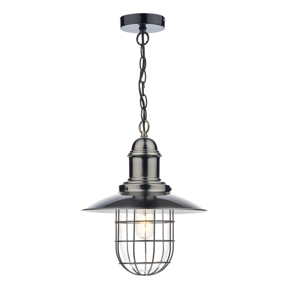 Terrace 1 Light Pendant Antique Chrome main product photo