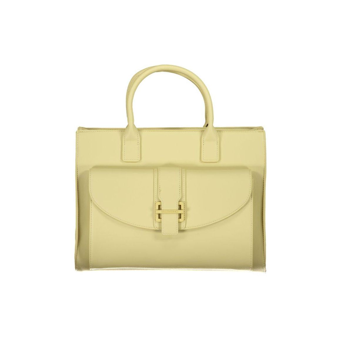 VChain Leather Handbag Pale Yellow Wo - Green main product photo