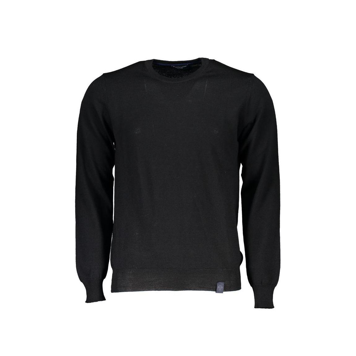 Crew Neck Jumper Classic Style - Black Sweaters main product photo