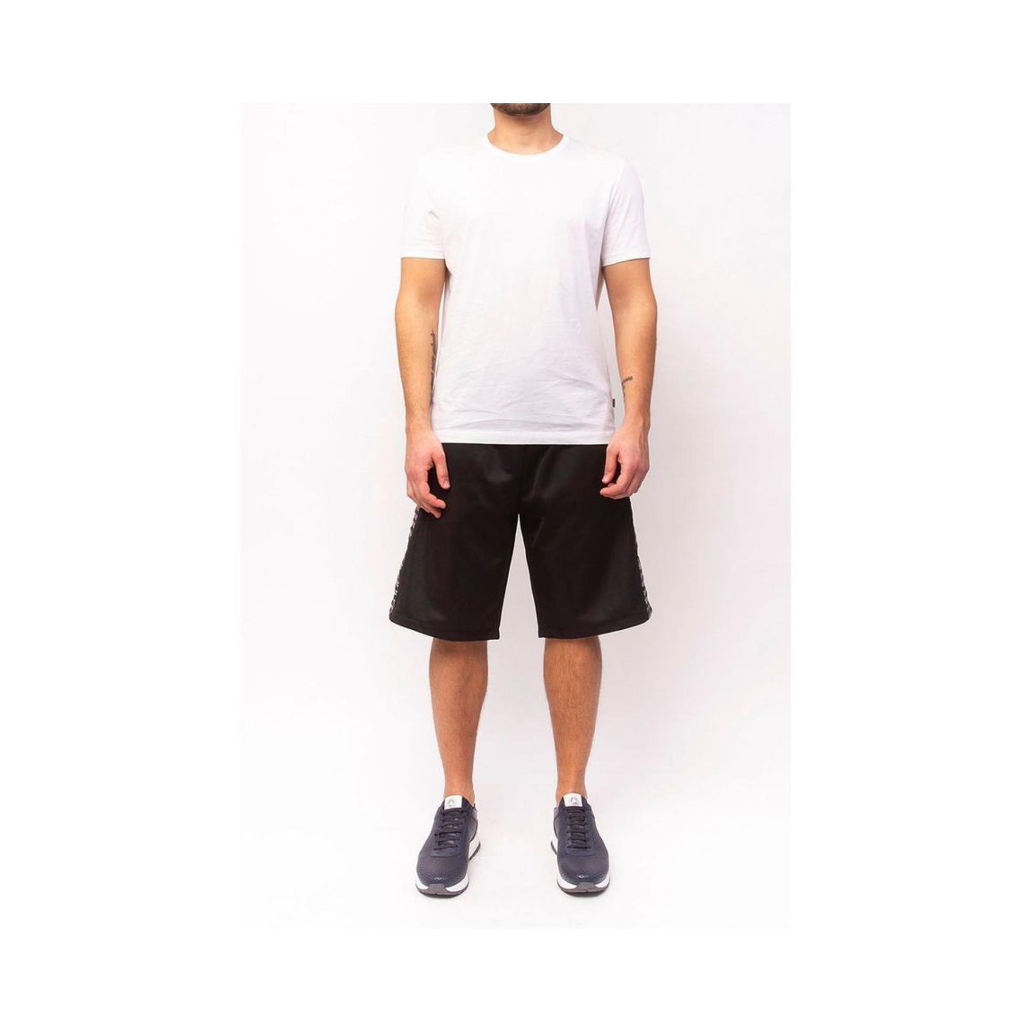 Black Shorts Tape Detail BI4969 main product photo