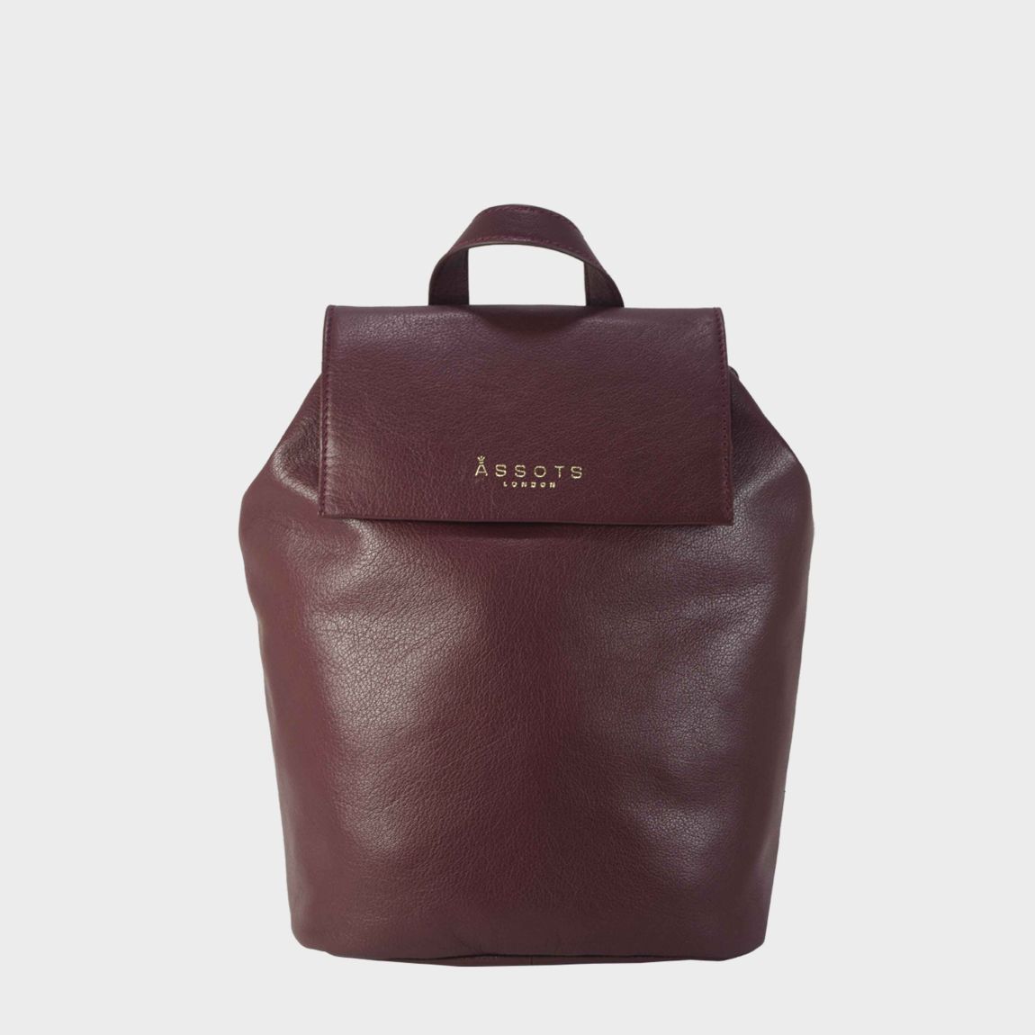 JERMYN' Classic Full Grain Leather Flap-over Backpack main product photo