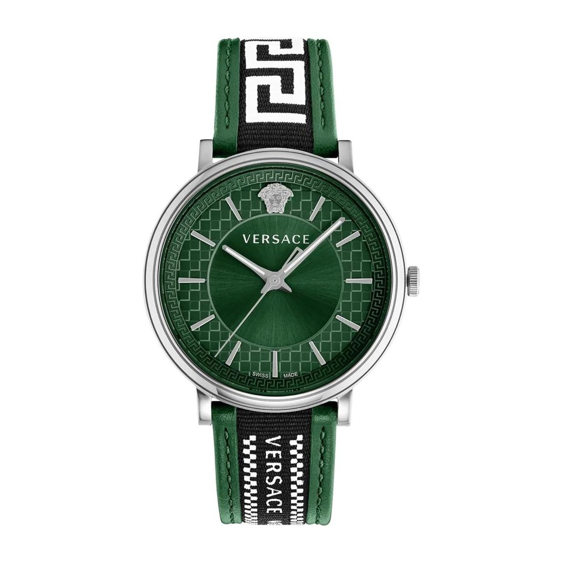 VCircle Green Dial Watch - Black Watches main product photo