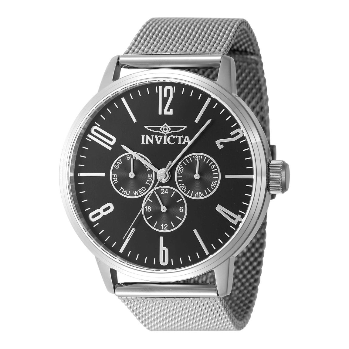 Stainless Steel Analog Chronograph Watch with Deployt Fastening - main product photo