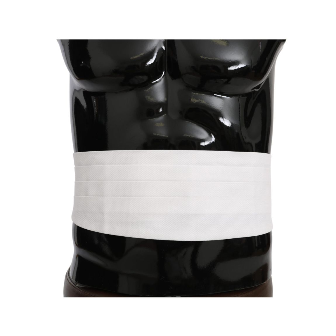 Dolce Gabbana Cummerbund White Belts main product photo