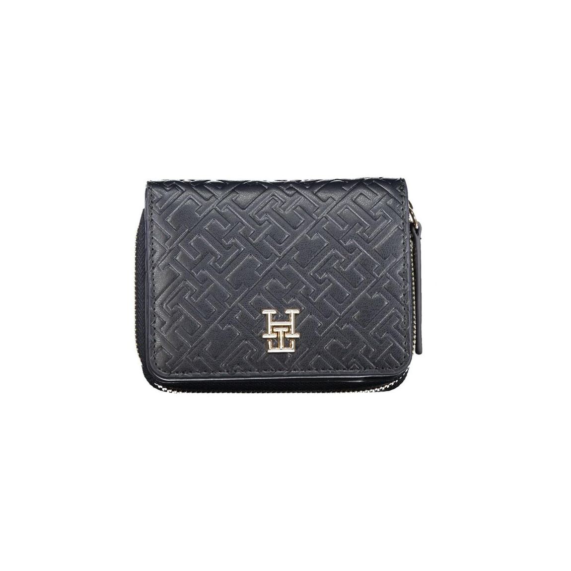 TH Signature ZipAround Wallet Black Wo - Blue main product photo