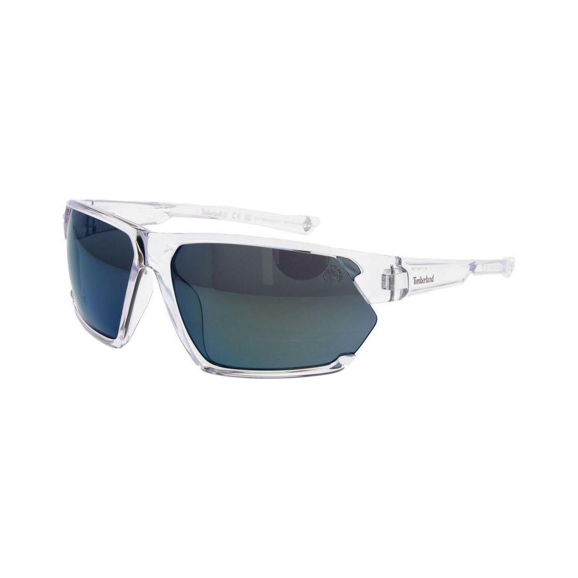 Clear Frame Polarized Sunglasses - Transparent main product photo
