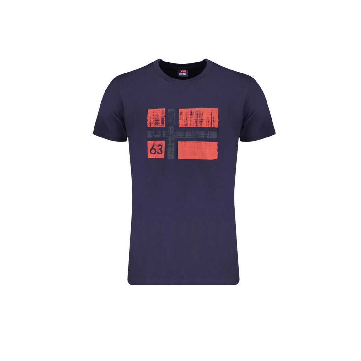 63 Graphic Tee Short Sleeve Crew - Blue T-Shirts main product photo