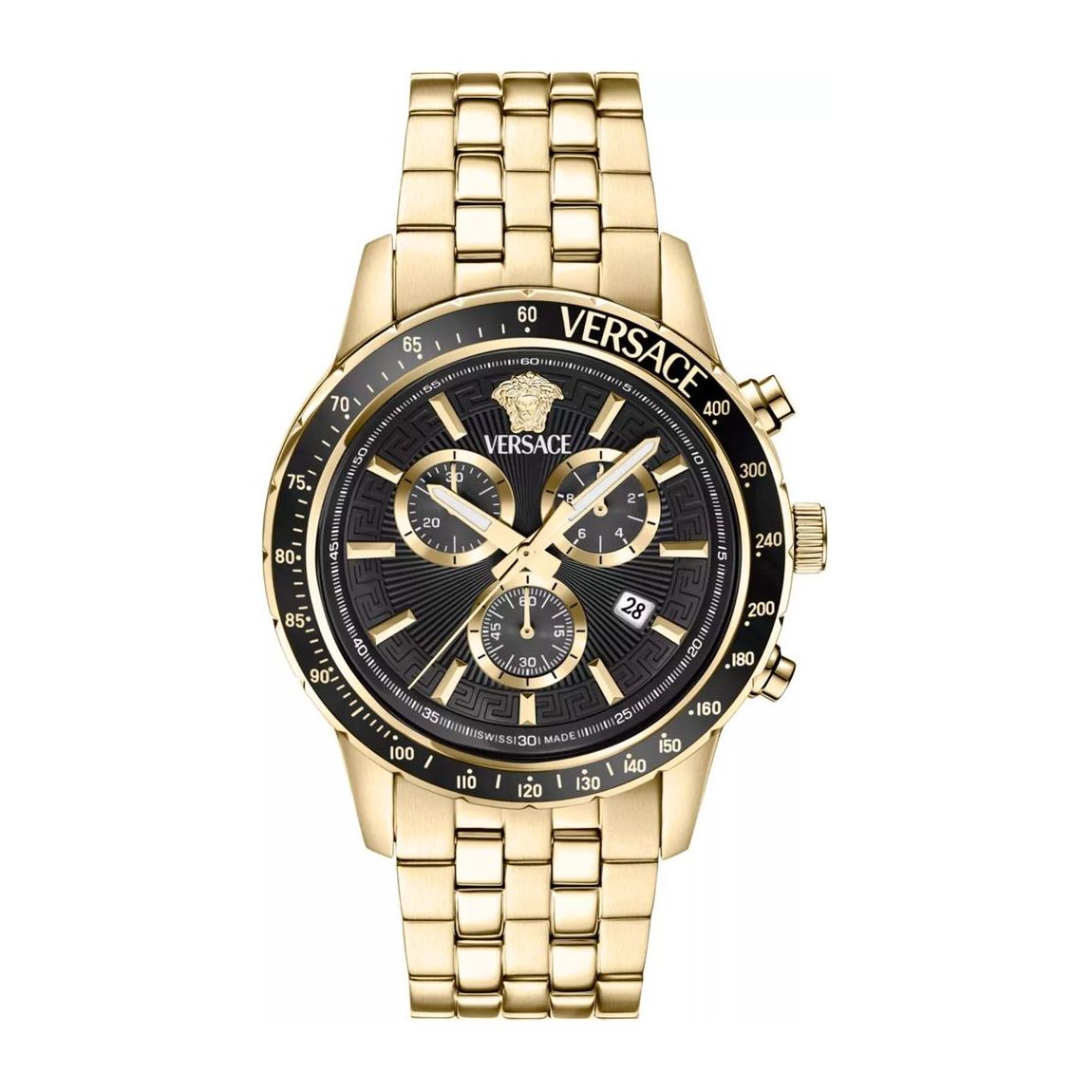 VRace Chronograph Watch - Yellow Watches main product photo
