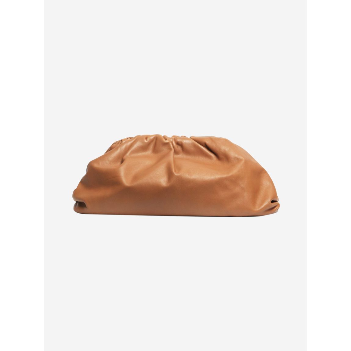 Brown The Pouch leather clutch main product photo