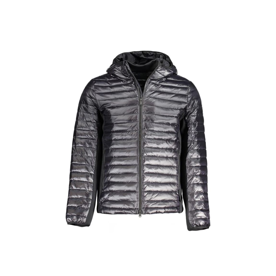 Quilted Hooded Jacket - Black main product photo