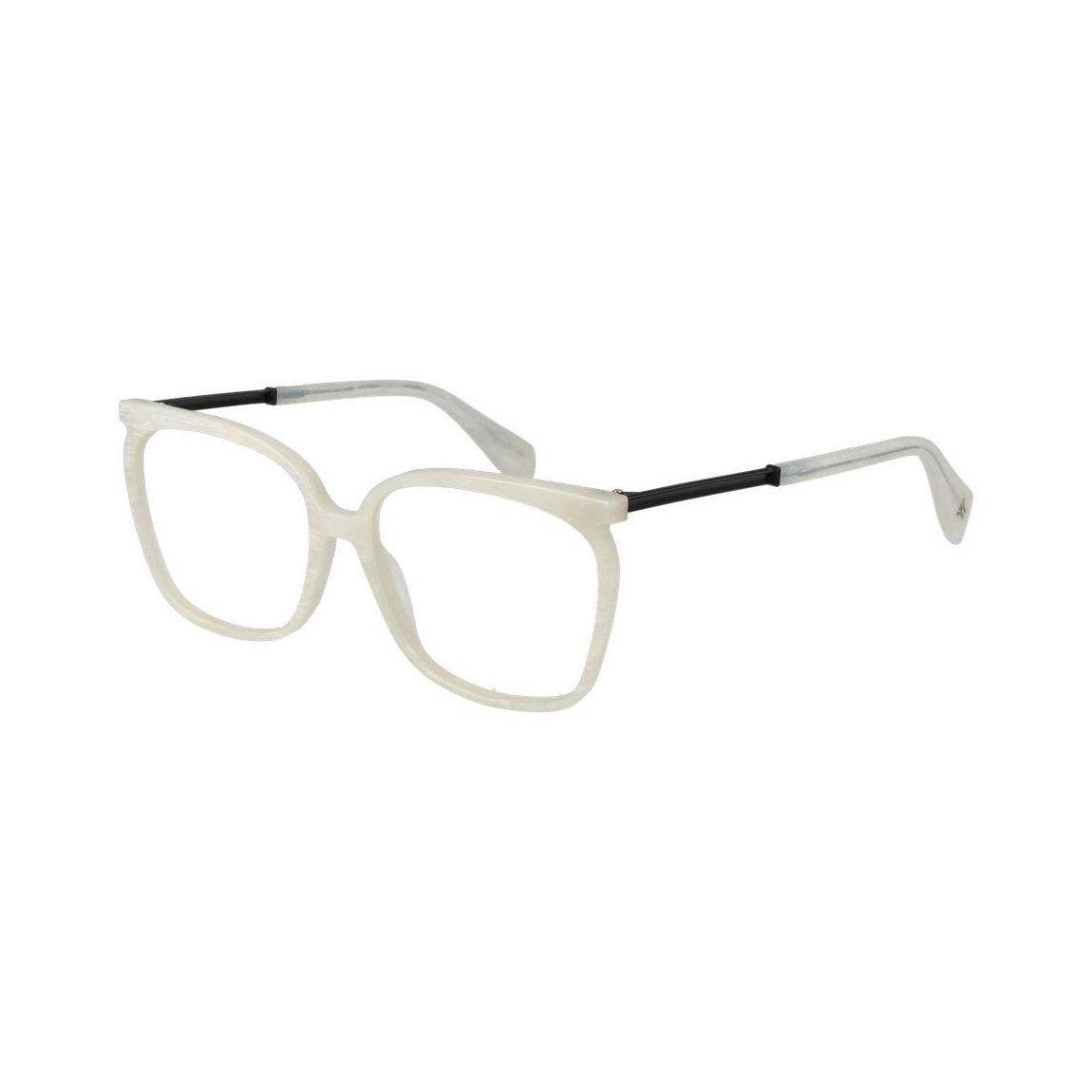 Square Frame Eyeglasses Wo - White main product photo