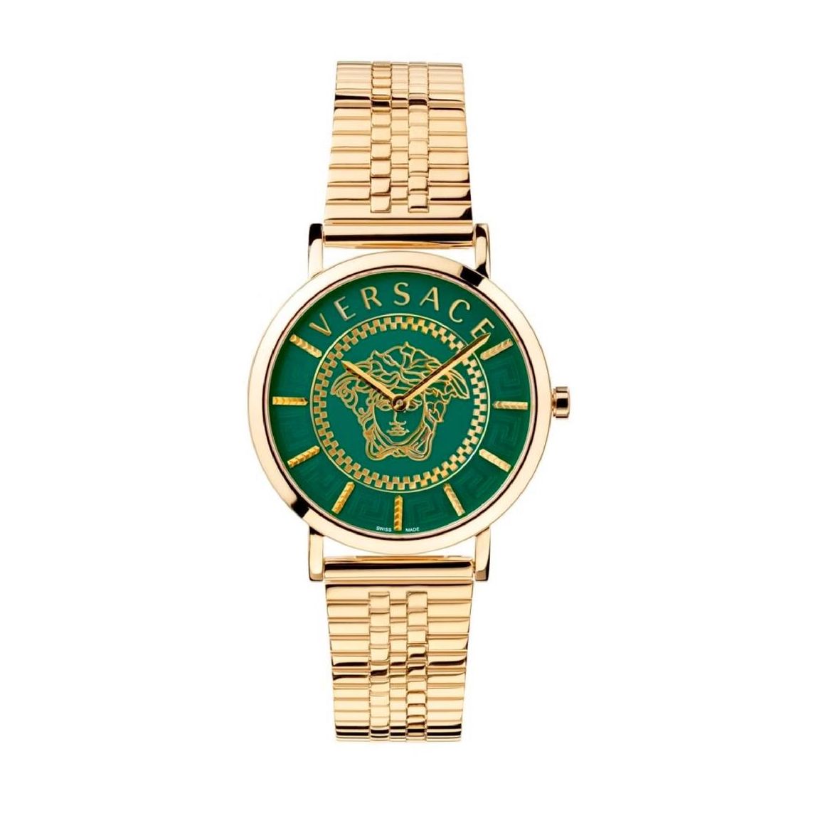 Elegant Analog Quartz Watch with Leather Strap Wo - Yellow Watches main product photo