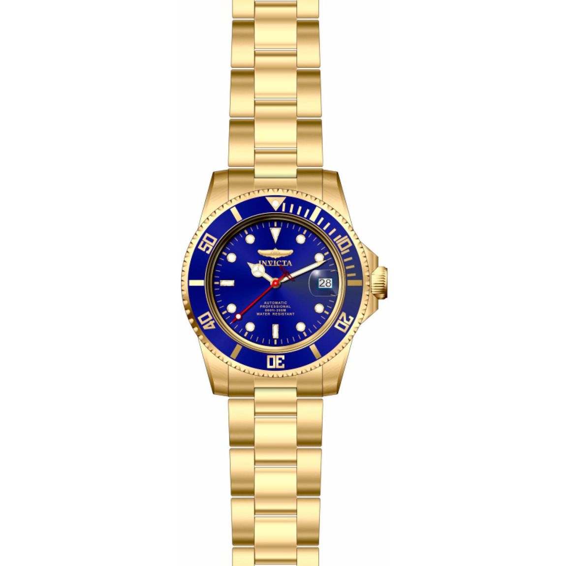 Pro Diver Blue Watch 29767 Style - Yellow Gold Watches main product photo