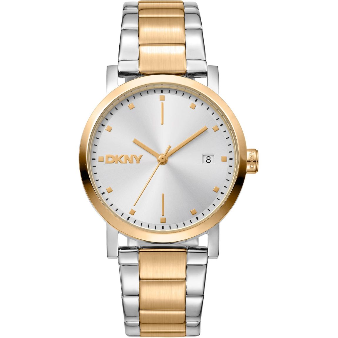NY2762 TwoTone Minimalist Watch Wo - Grey Watches main product photo