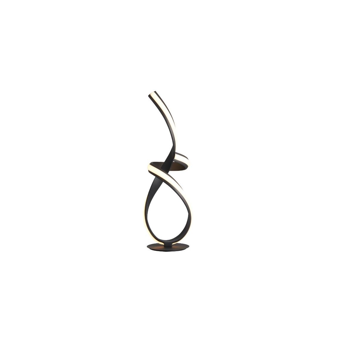 Fraser Matte Black LED Table Lamp main product photo