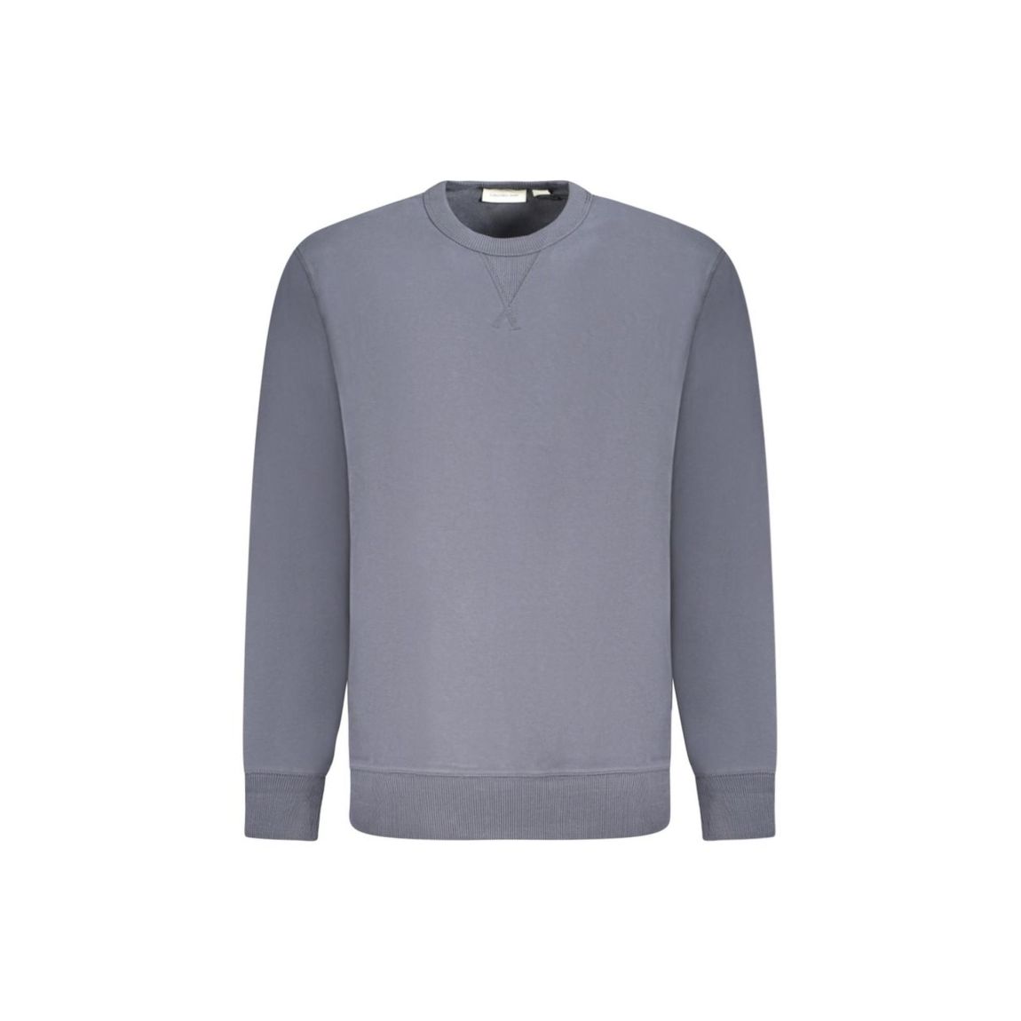 Crew Neck Sweatshirt Classic Style - Blue Sweaters main product photo