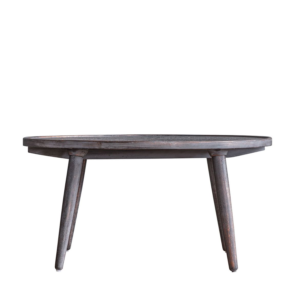 Aaron Coffee Table, Grey & Black main product photo