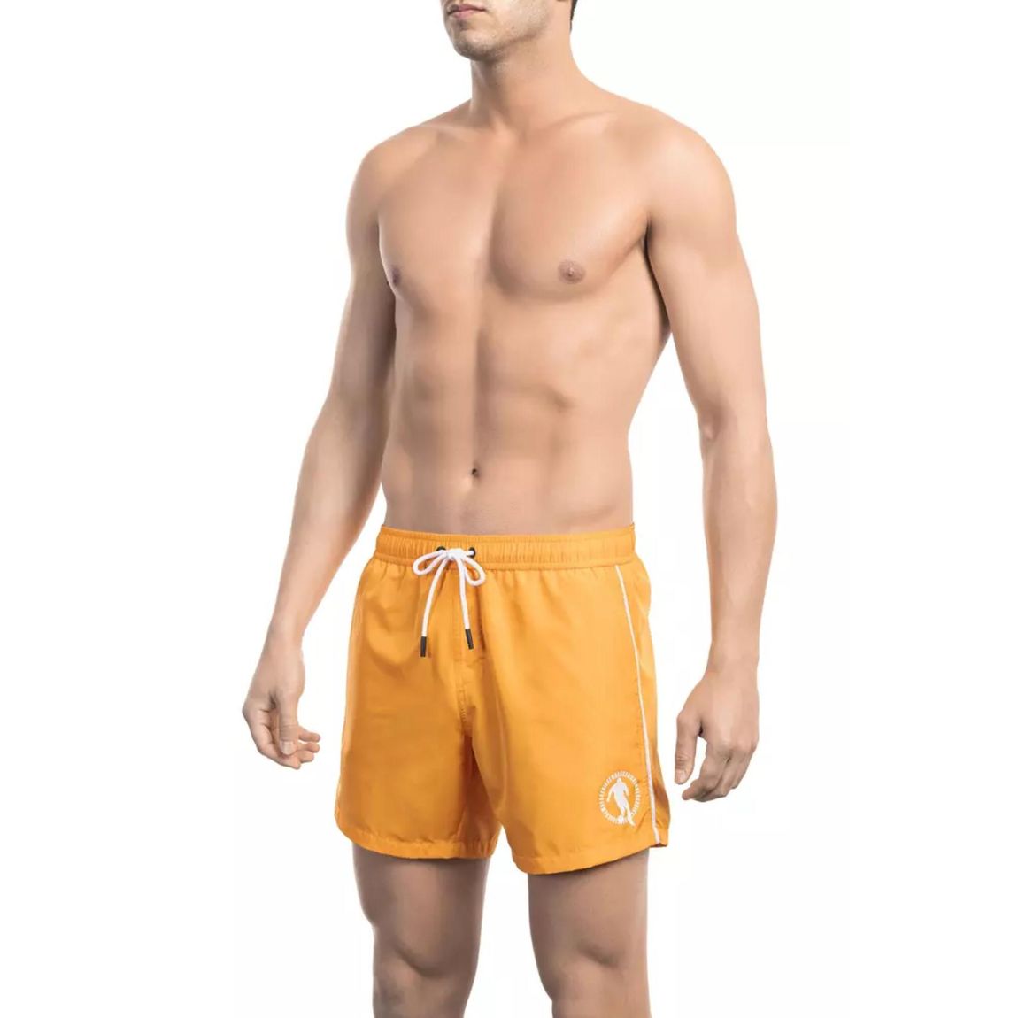 Bikkembergs Swim Trunks - Orange Swimwear main product photo