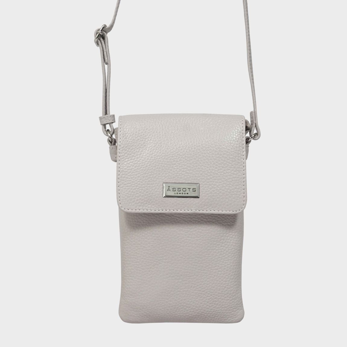 'MARIA' Full Grain Real Leather Crossbody Phone Bag main product photo