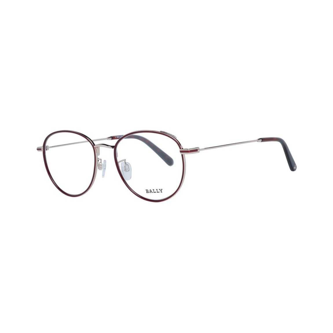 BY3004 Round Eyeglasses Unisex - Burgundy Frames main product photo