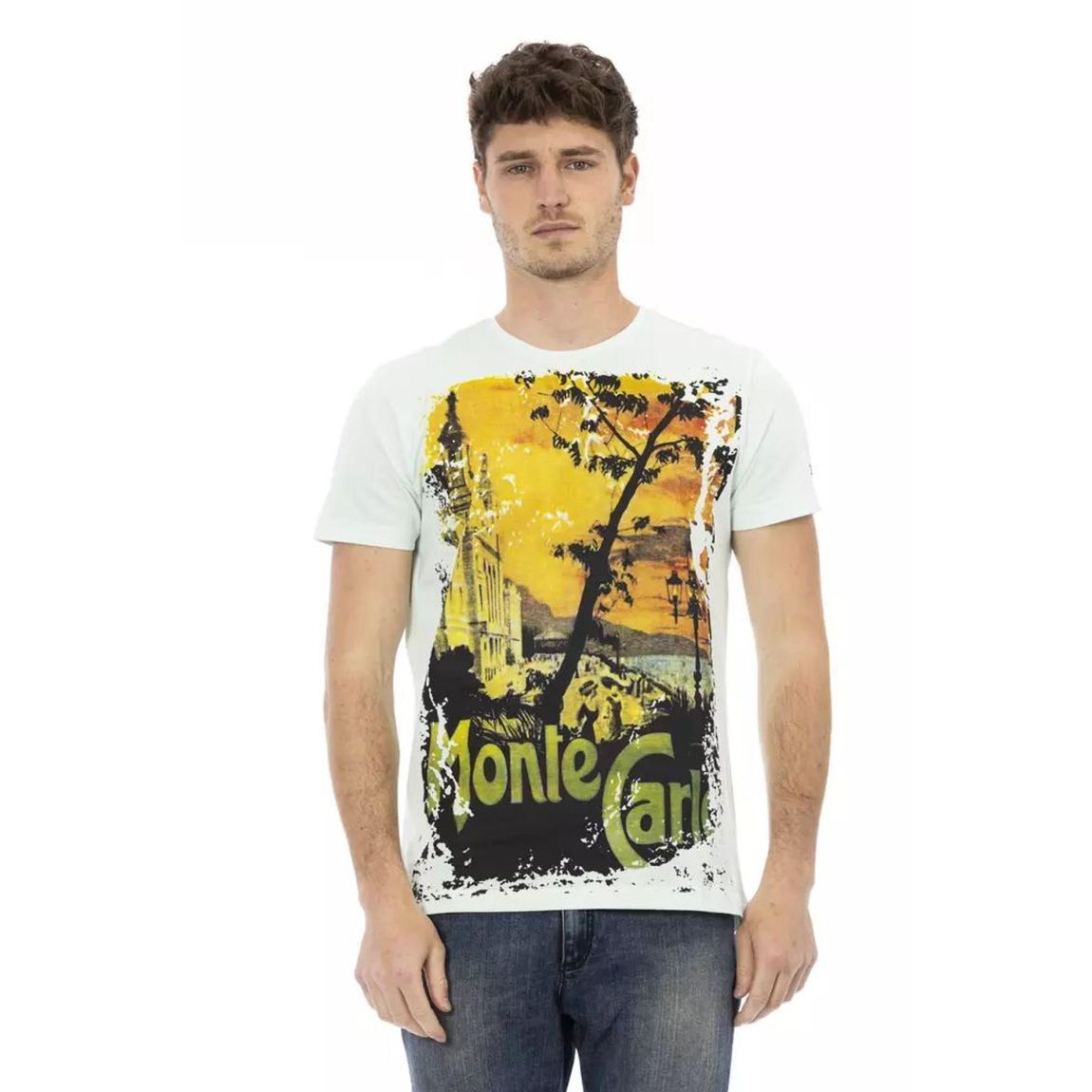 Montecarlo Graphic Tee Short Sleeve - Light Blue T-Shirts main product photo