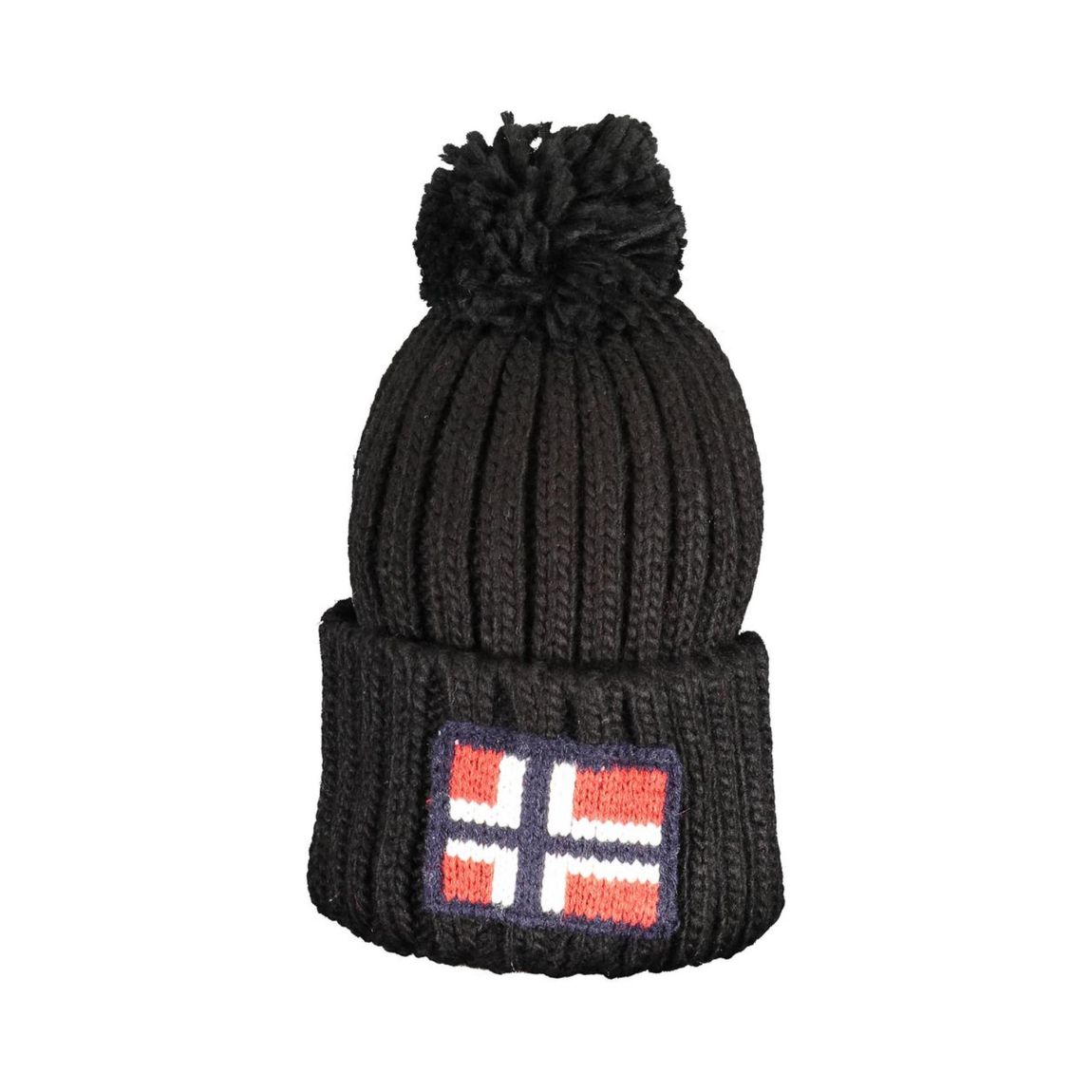 Wool Pom Beanie NO17007 - Black Hats main product photo