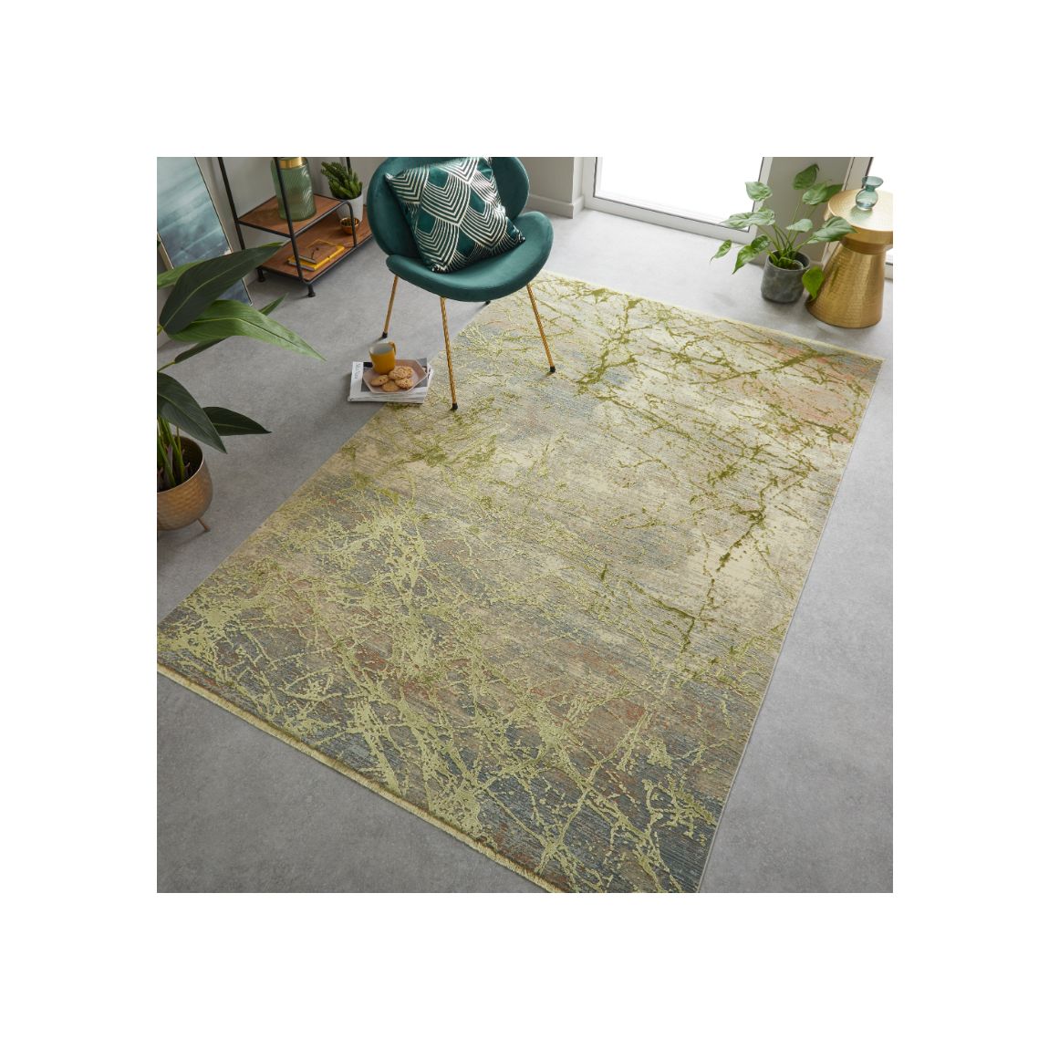 Emerald - Mustard - 340cm x 240cm main product photo